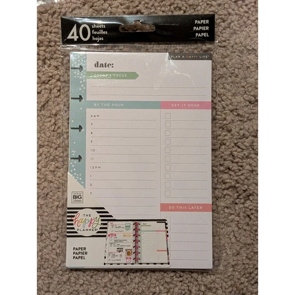 Happy Planner Supplies Bundle Some Sealed Disney Rongrong Filler Envelopes